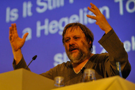 Der slowenische Philosoph Slavoj Žižek war auf Einladung des Dahlem Humanities Center nach Dahlem gekommen.