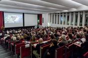 Den filmischen Auftakt machte an diesem Abend ein Beitrag des Videowettbewerbs „Nachhaltigkeit an der Freien Universität".