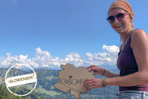 Vom Allgäu nach Ljubljana: Sonja Poschenrieder möchte sich in Slowenien auch auf die Spuren der Familie ihrer Großmutter begeben.