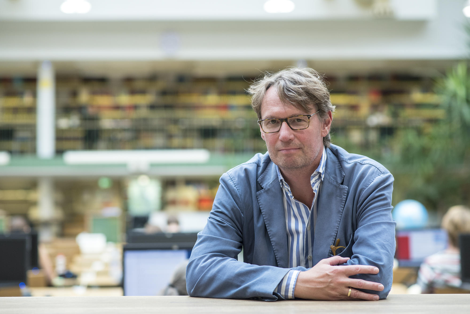 Dr. Andreas Brandtner, Direktor der Universitätsbibliothek.