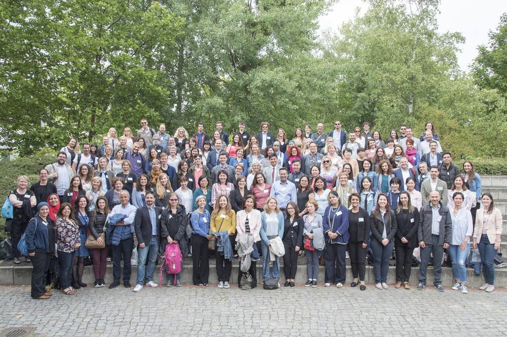 2018 trafen sich die Teilnehmerinnen und Teilnehmer der „International Staff Week“, die immer zeitgleich zur International Week stattfindet, auf dem Campus in Dahlem. In diesem Jahr wird beides digital veranstaltet.