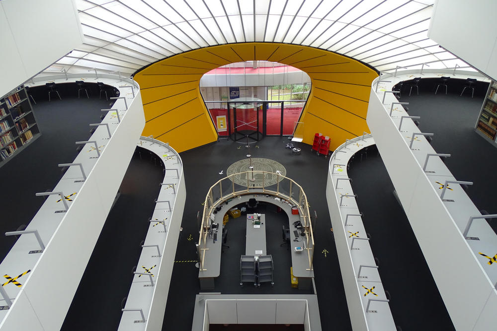 Ganz sicher: die Philologische Bibliothek nach der Sanierung.