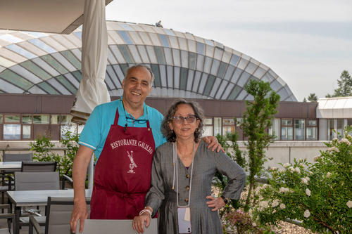Cosimo und Chun Wai Dalessandro betreiben seit mehr als 30 Jahren das Ristorante Galileo.