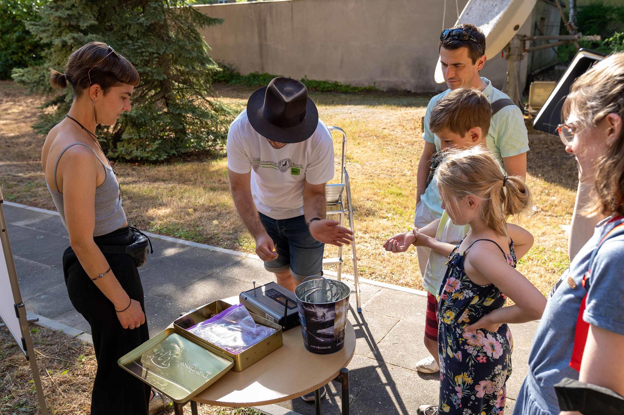 Wie gut ist die Berliner Luft? Antworten darauf gab es bei der Meteorologie.