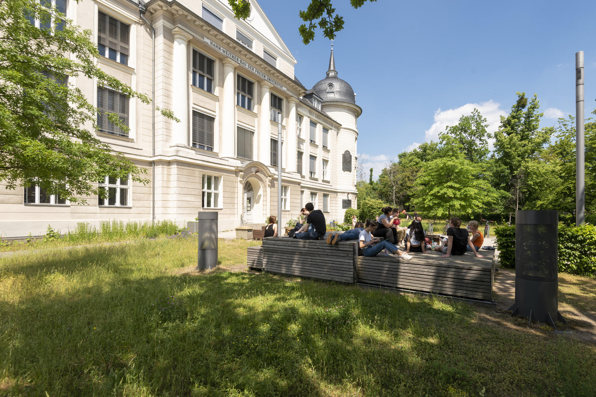Grün, schön, nachhaltiger: Für den Campus der Freien Universität in Dahlem, Lankwitz und Düppel werden Ideen gesammelt.