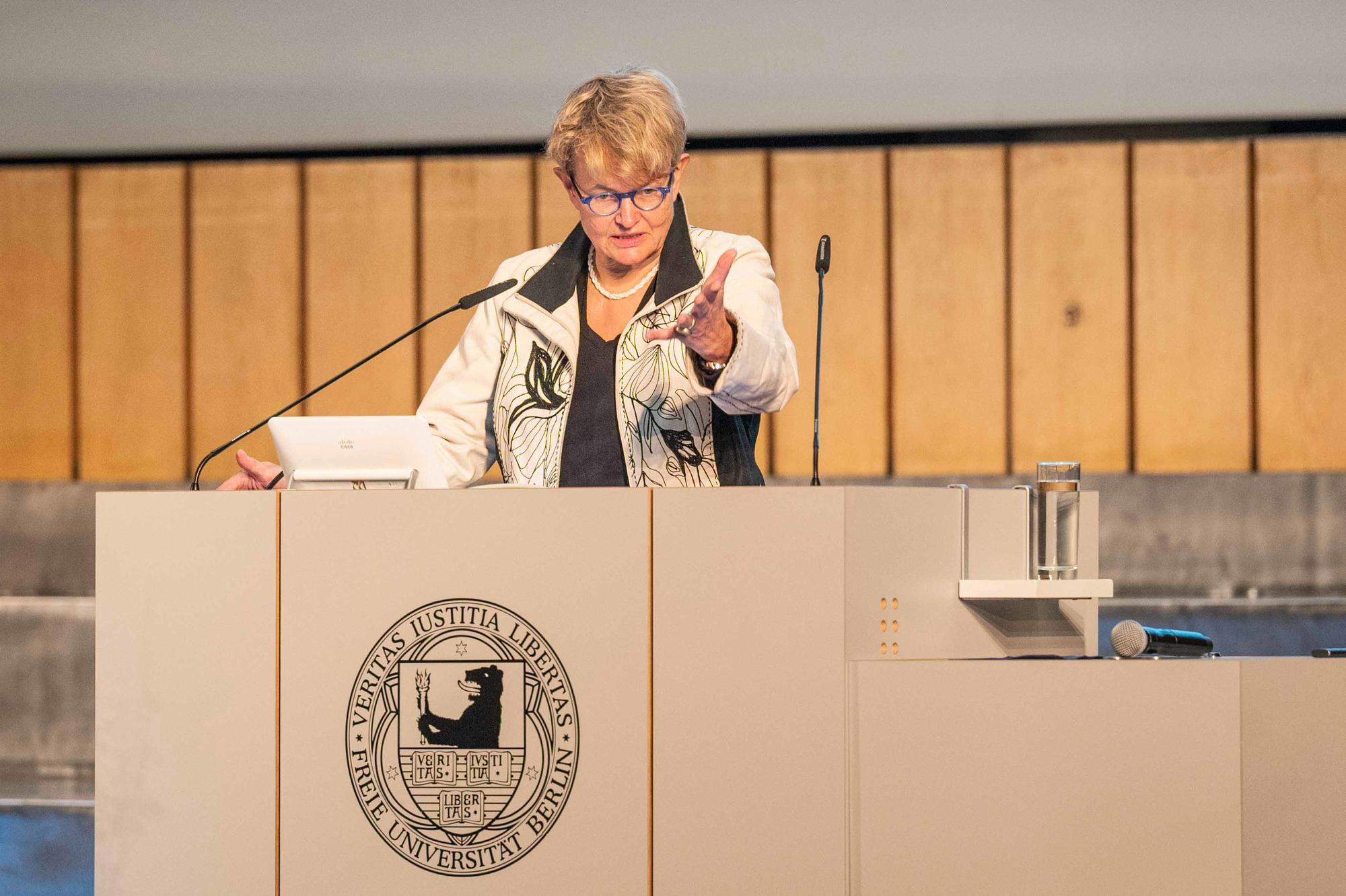 Bundesverfassungsrichterin Susanne Baer: „Den Zugang zur Wissenschaft müssen wir wirklich all denen eröffnen, die strukturell höhere Hürden nehmen müssen.“