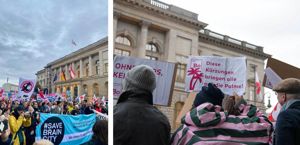 Die Hochschulen leiden seit Jahren unter einem Investitionsstau, der durch die Einsparungen noch verschärft wird. Jede Verzögerung dringender Sanierungen und Investitionen in die Bausubstanz schadet der Wettbewerbsfähigkeit und löst Folgekosten.