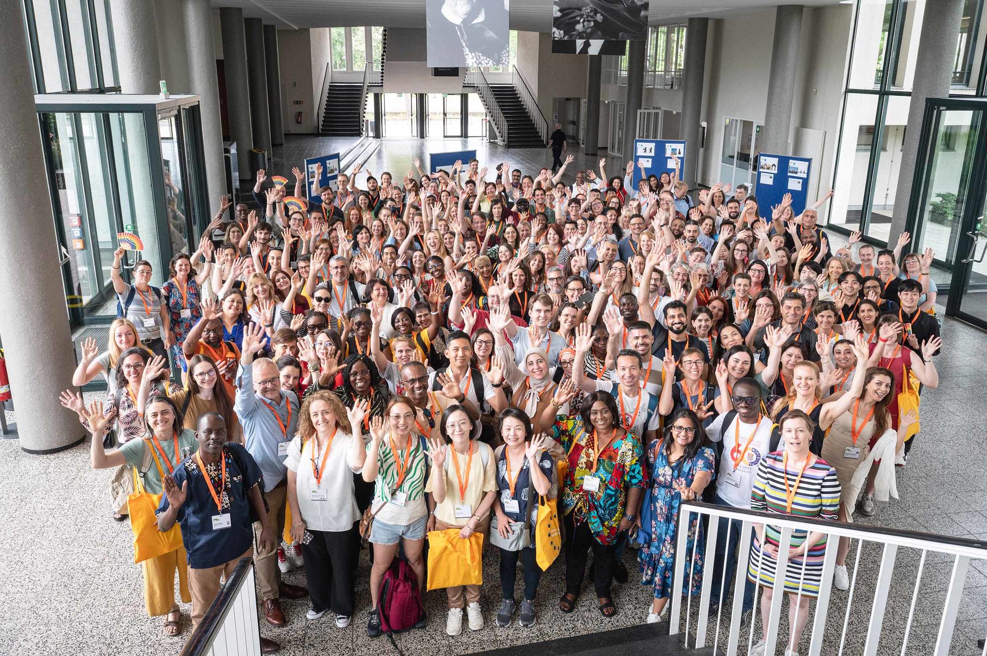 Willkommen! Rund 200 Teilnehmende von Partnerinstitutionen der Freien Universität aus aller Welt waren mit dabei.