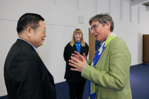 Gastgeberin des Austauschs: Politikwissenschaftsprofessorin Tanja Börzel