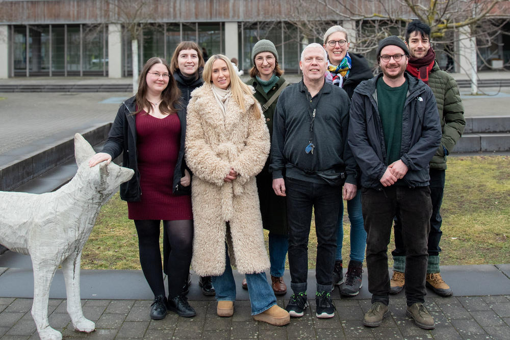 FUturist*innen 2026: (v.l.n.r.) Diana Merten, Nina Goretzko, Sandra Schönwandt, Anna Schnepper, Tobias Schober, Kirsten Drenkhahn, Fabian Kieser, Rasmus Kunstmann