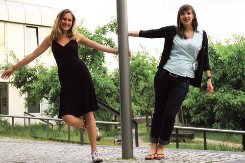 Sie hatten die Idee fürs RESTaurant: Stella Bauhaus und Maureen Strache