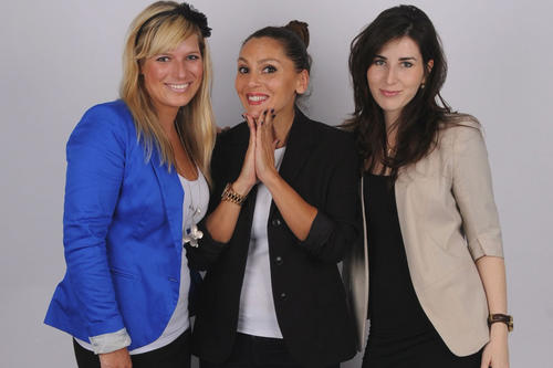 Sophia Baum, Tugba Turanli und Renate Tokeva (v.l.n.r.) machen mit ihrer Online-Plattform mandao.de Mode für jede(n) erschwinglich. Einfach per Miete!