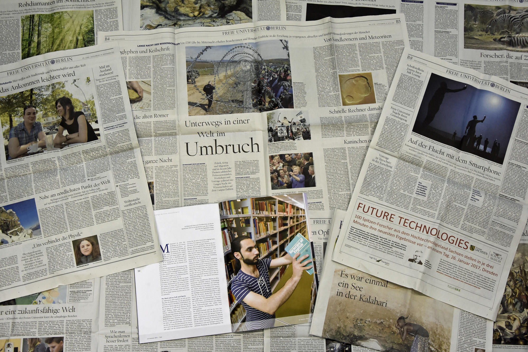 Margreth Lünenborg und Tanja Maier von der Freien Universität haben untersucht, wie das Thema „Migration“ in deutschen Printmedien bebildert wird.