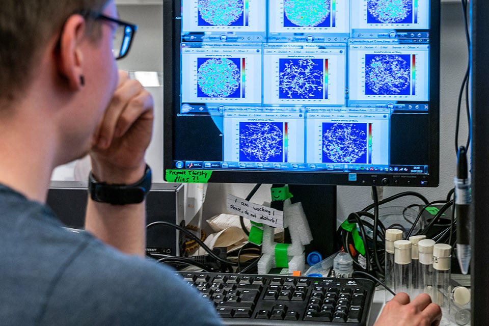 Wie viel Bildbearbeitung ist Manipulation? Im Rahmen der Woche über gute wissenschaftliche Praxis hält Tiermedizinprofessor Achim Gruber einen Vortrag zu diesem Thema.