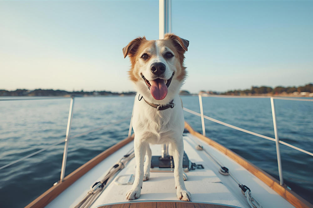 Wenn wir die Welt betrachten, erkennt unser Gehirn nicht nur Objekte – wie hier einen Hund –sondern auch deren Bedeutung und Kontext. Das Bild wurde mit einem KI-Bildgenerator erstellt.