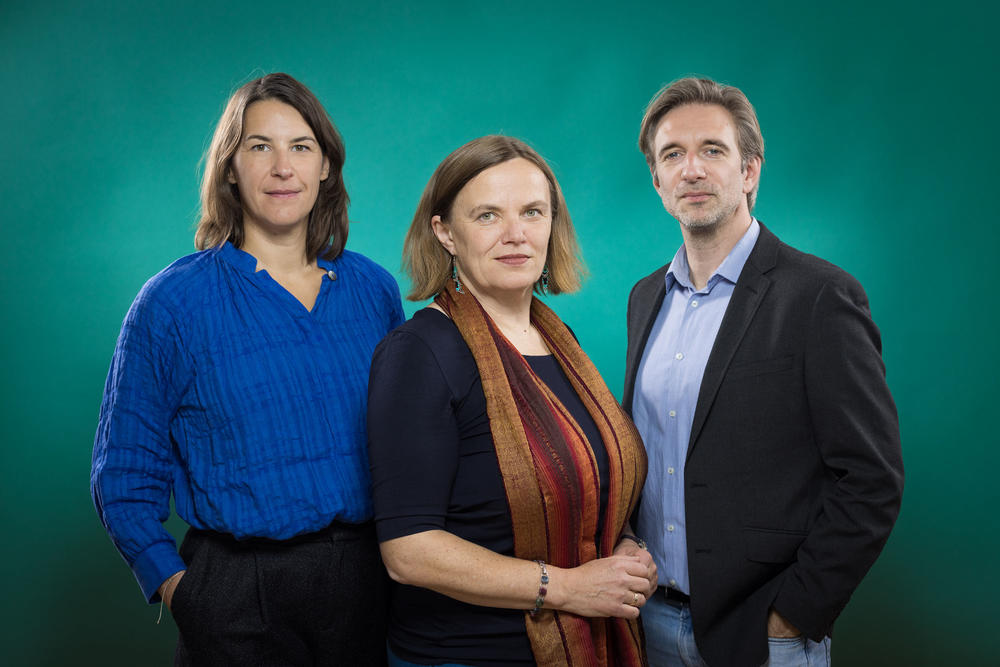 MATH+ Chairs Team (v.l.n.r.): Claudia Schillings (FU Berlin), Andrea Walther (HU Berlin/ZIB), Sebastian Pokutta (TU Berlin/ZIB)