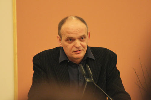 Thomas Lehrs Ziel sei es, sich der Sprache und der Sache würdig zu erweisen. „Mehr hatte ich niemals vor", so der Preisträger.