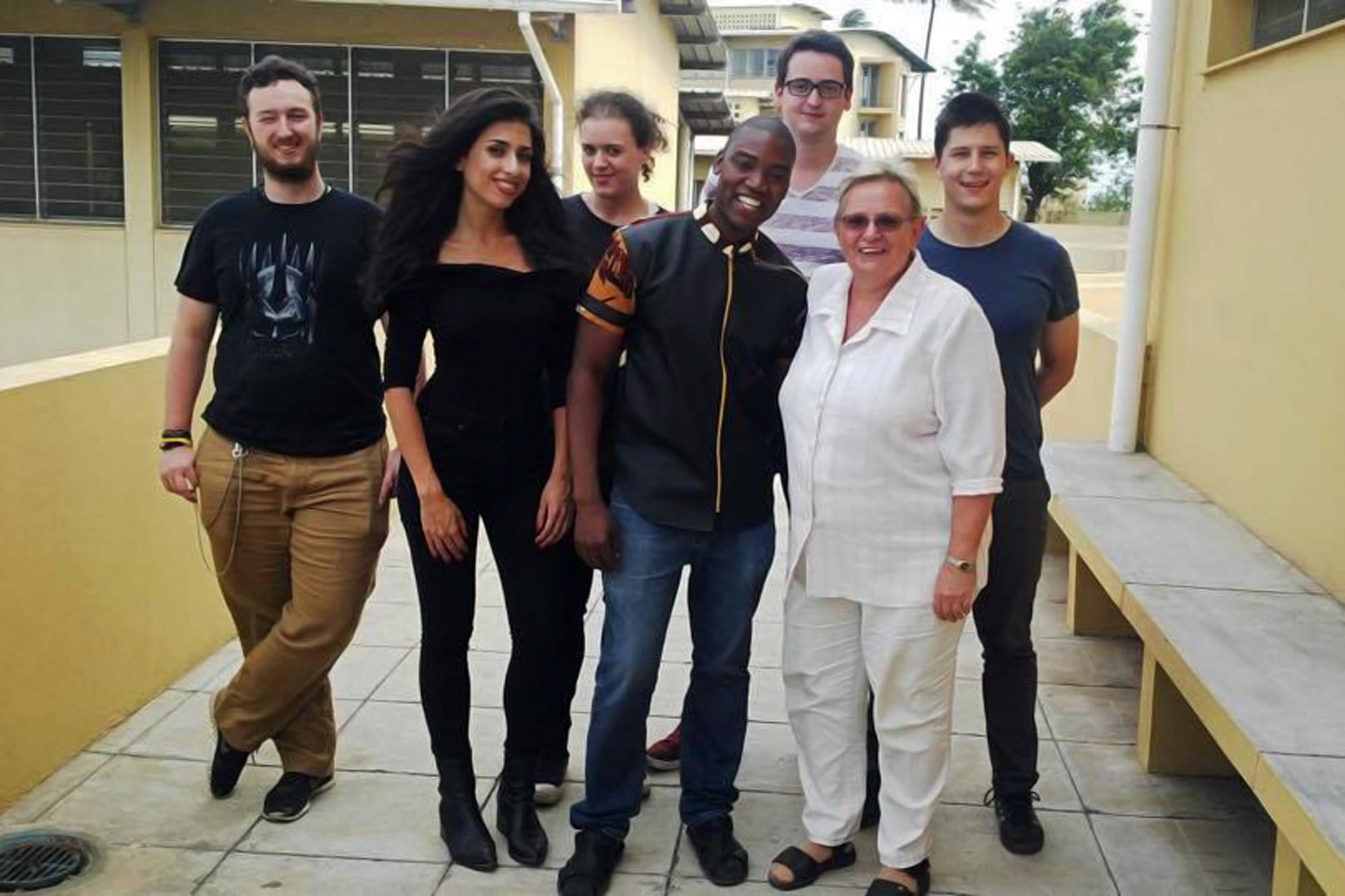 Gruppenfoto Mosambik