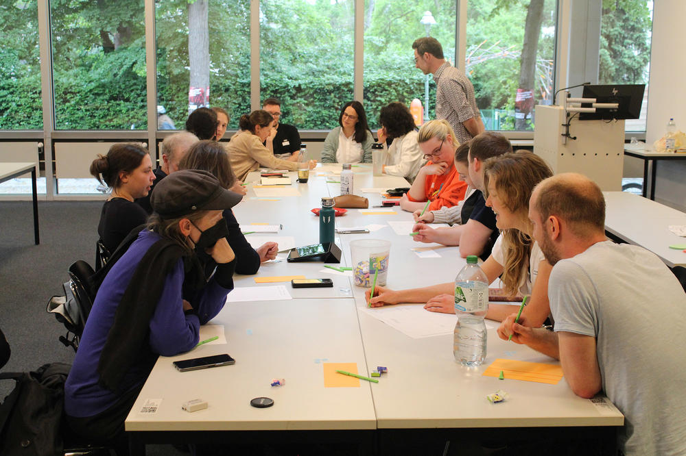 Tutorien als Schlüssel zu mehr Studierendenorientierung? Darüber diskutierten Studierende und Lehrende bei einem Workshop während der Themenwoche zur Lehre.