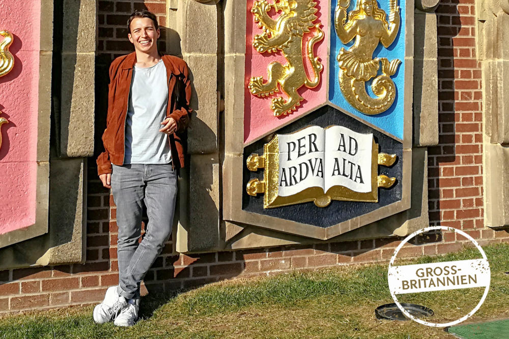 Großes Abenteuer: Der überzeugte Berliner Ben Heiden verbringt ein Auslandsjahr in England.