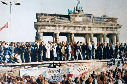 Ein historischer Tag: Am 9. November 1989 fiel in Berlin die Mauer.
