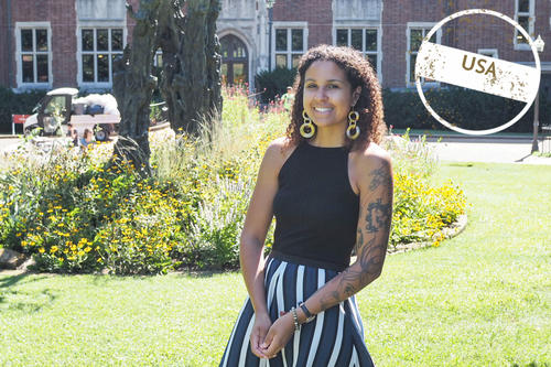 Madeline Thomas has been in Nashville since August. She is spending a semester in the city known as the “Athens of the South.”