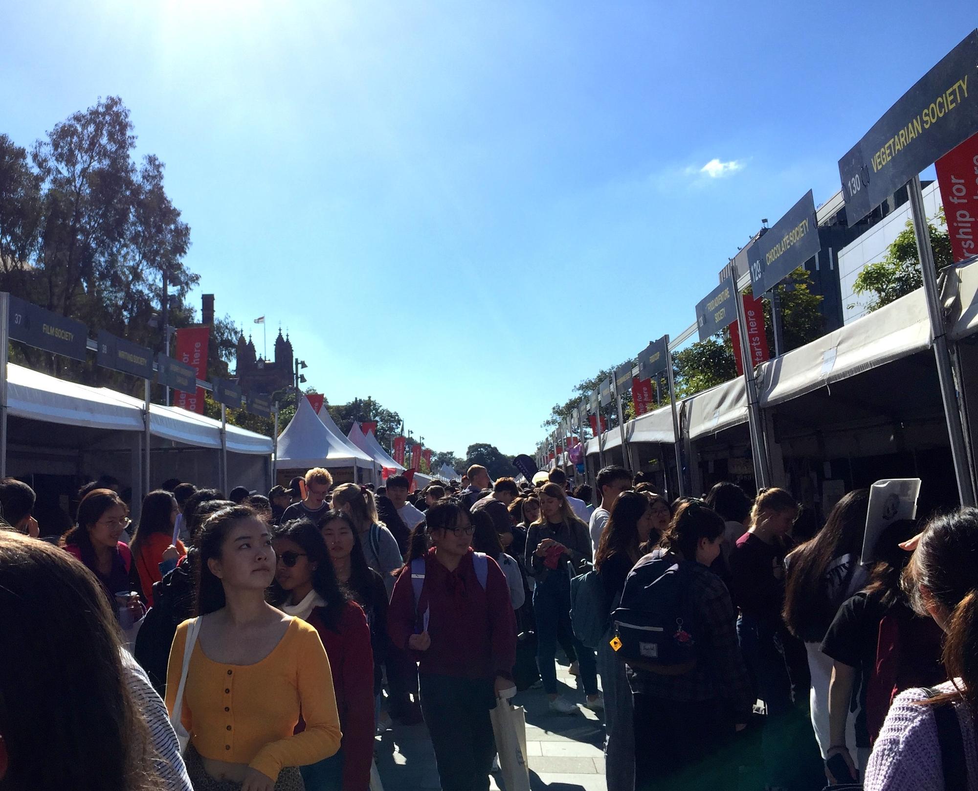 There are more than 200 student clubs under the umbrella of the University of Sydney Union: from Acapella singing to Quidditch to hiking.