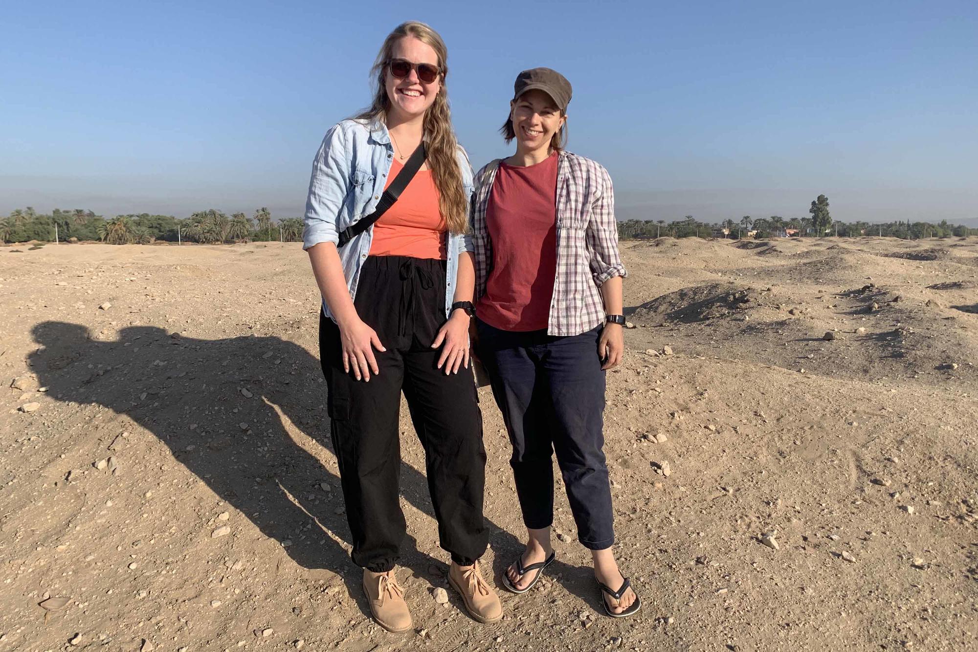 Stephanie Boonstra and Anna Hodgkinson are researchers at the Institute of Egyptology.