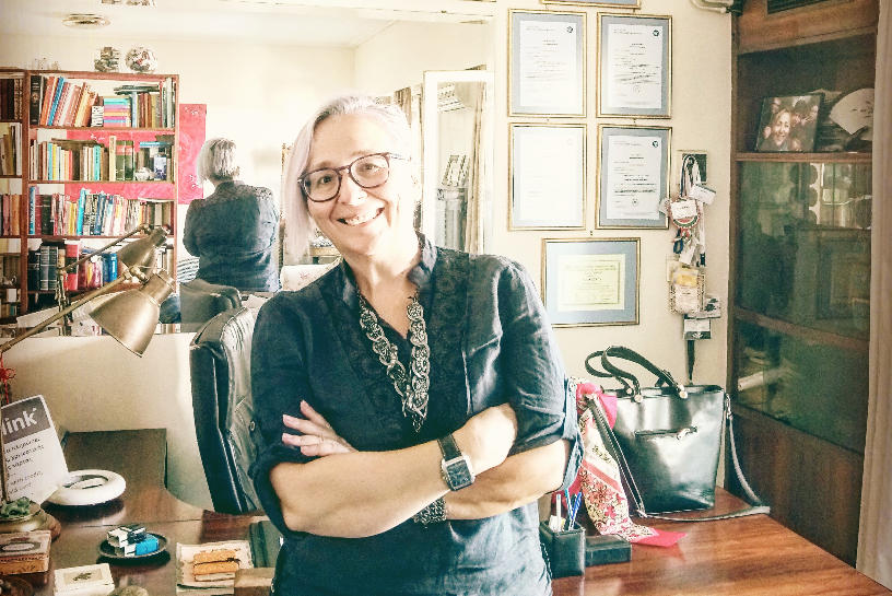 Alumna Depy Rizou arbeitet als Psychotherapeutin in Griechenland.