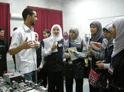 School girls at the Faculty of Engineering