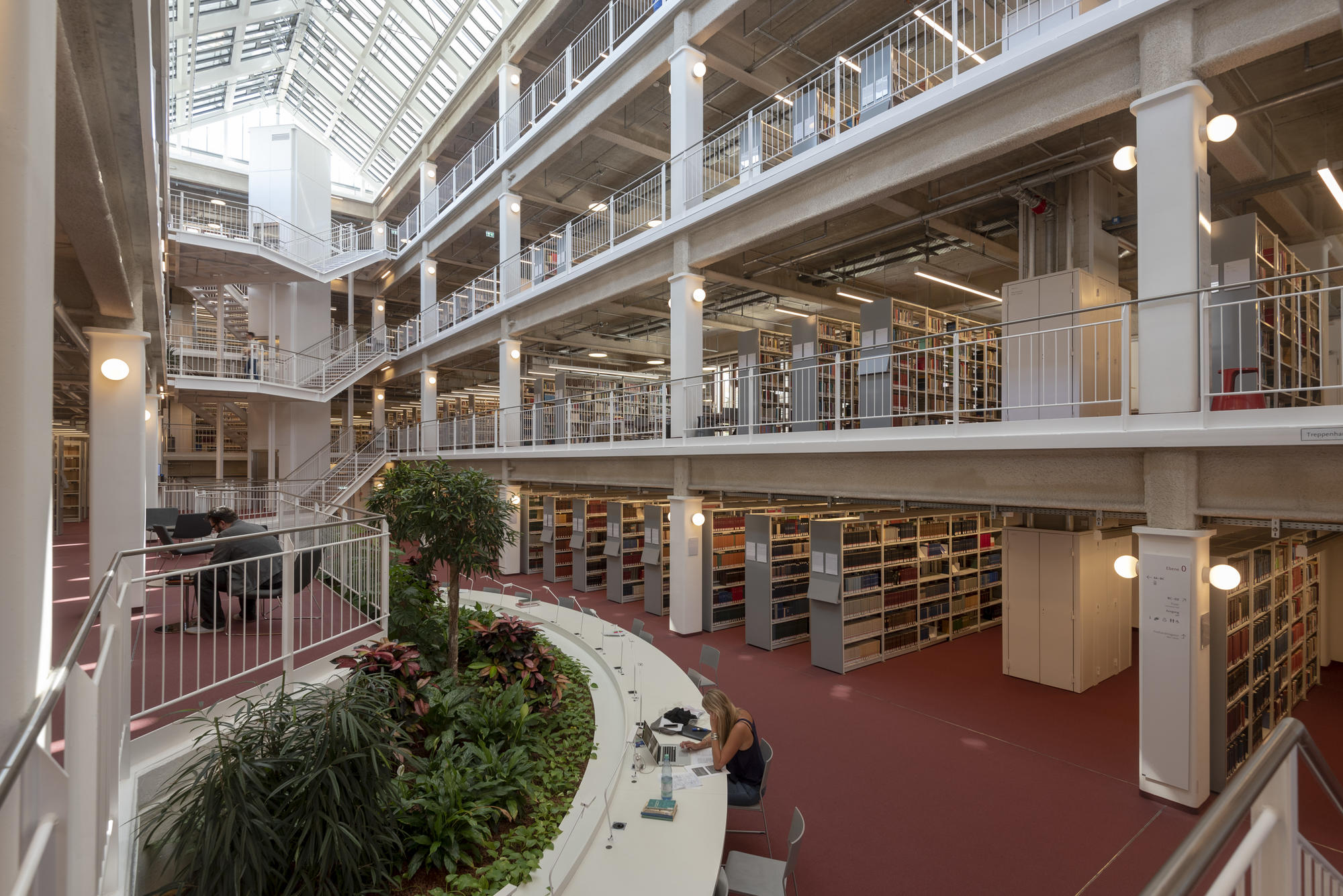 View of the Campus Library
