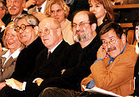 Foto Ehrenpromotion Salam Rushdie