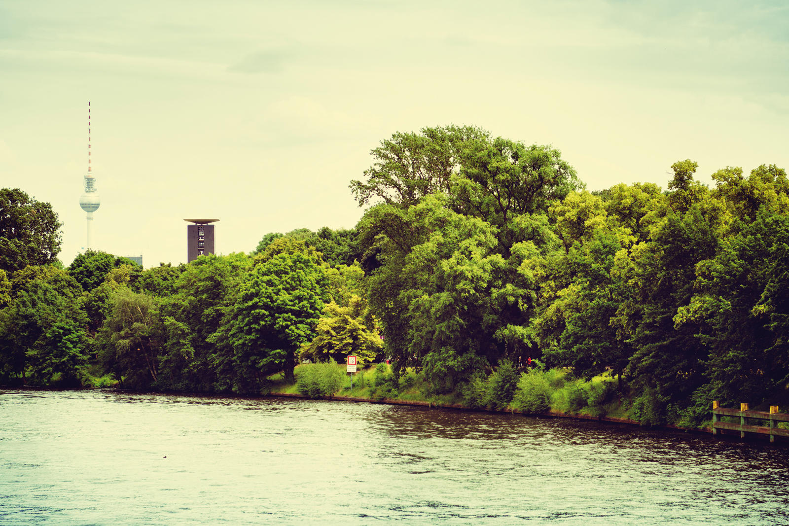 Berlin hat mit seinen 44 Prozent Grünfläche ein vergleichsweise gutes Stadtklima.