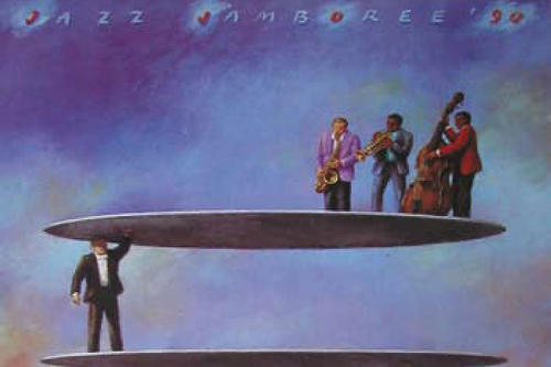 Festivals wie das Warschauer Jazz Jamboree, hier das Plakat von 1990, sind feste Bezugspunkte der internationalen Jazz-Szene.