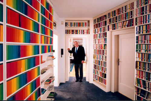 Die Verlags-Maxime Siegfried Unselds: "Hier werden keine Bücher publiziert, sondern Autoren." Unseld starb 2002.