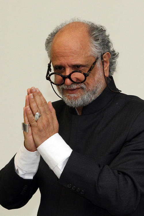 Dank an Dahlemer Wissenschaftler: Der Literaturwissenschaftler Homi K. Bhabha erhielt die Ehrendoktorwürde des Fachbereichs Philosophie und Geisteswissenschaften.