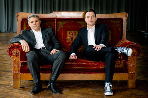Erfolgreiches Autorenduo: Michael Tsokos (links) hat gemeinsam mit dem Bestseller-Autor Sebastian Fitzek einen Thriller herausgebracht.