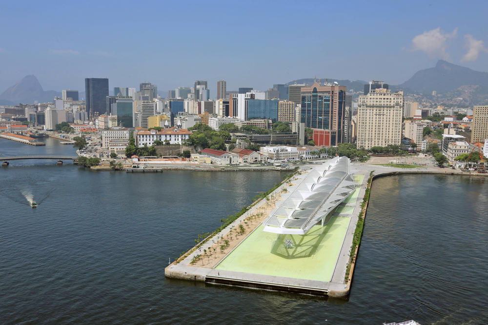 Ein Museum für den Hafen von Rio: Das spektakuläre Gebäude des Stararchitekten Santiago Calatrava soll eine der ärmsten Gegenden der Stadt aufwerten.