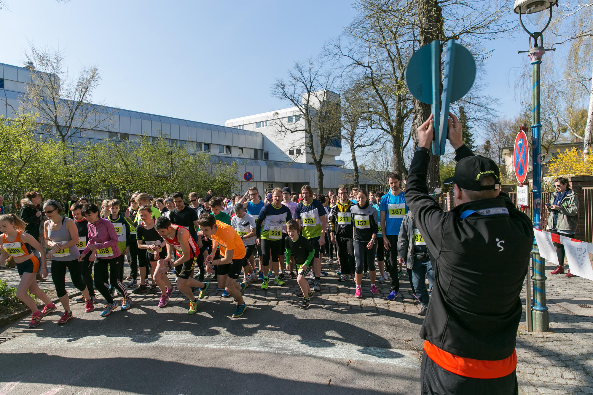 Läuft bei uns! Knapp 600 Sportler gingen beim CampusRun in diesem Jahr an den Start.