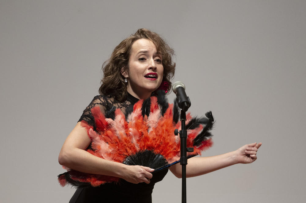 Zarzuela-Sängerin Carmen Celada.