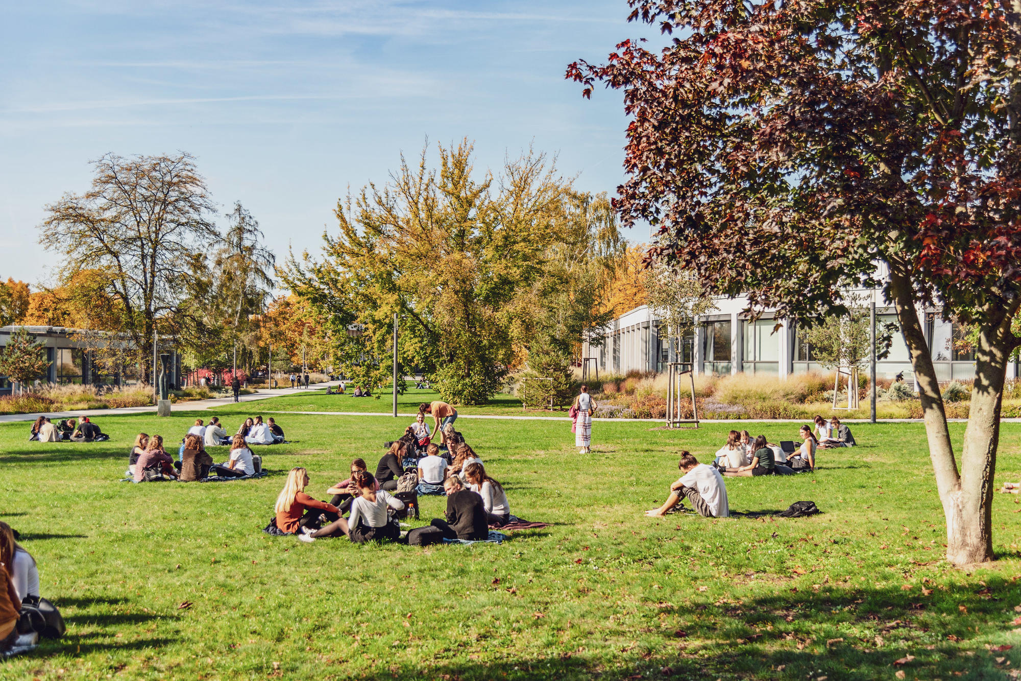 Persönlich und auf dem Campus der Freien Universität sollen sich Studierende möglichst bald wieder begegnen können – und nicht länger nur virtuell.