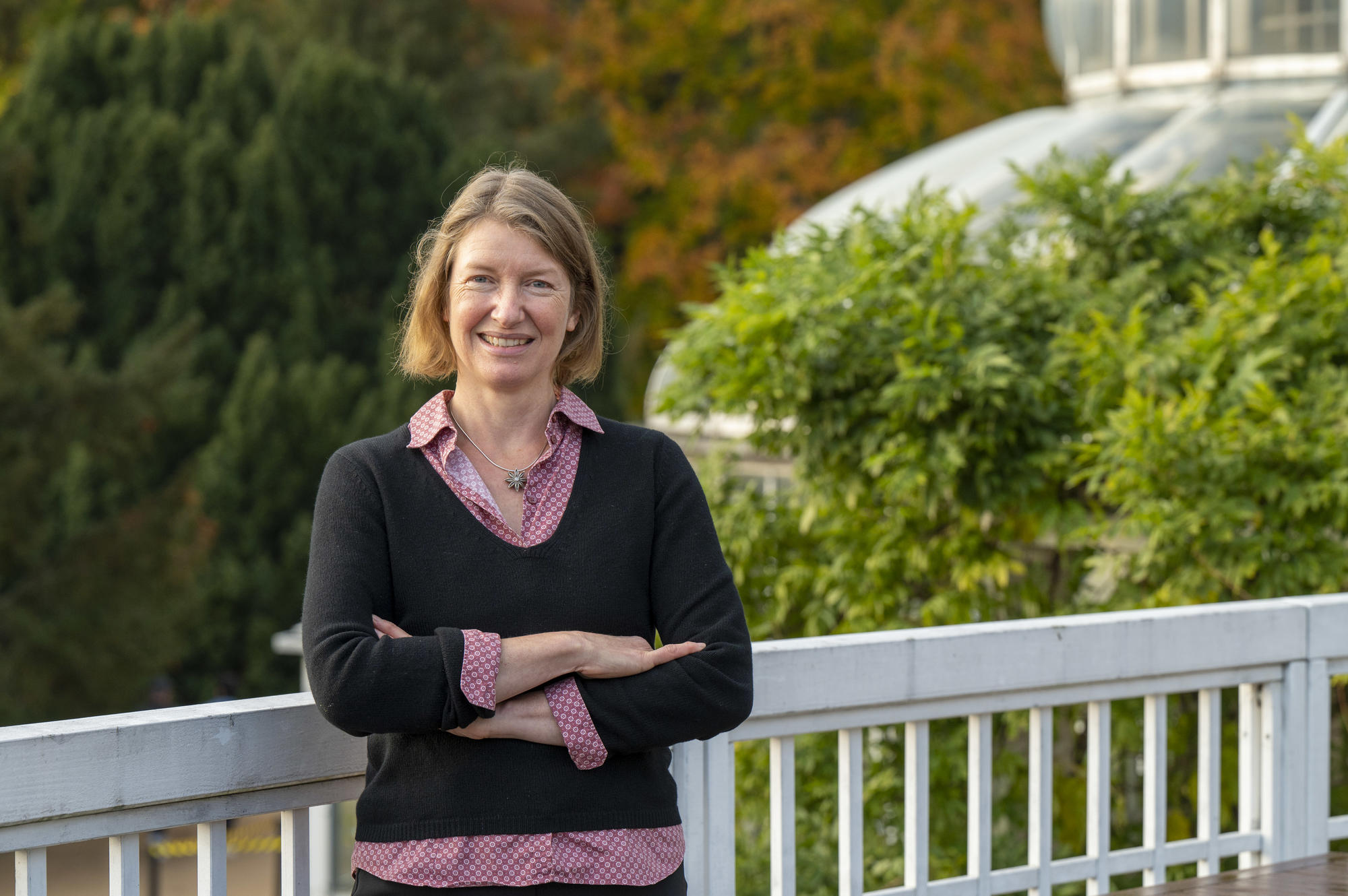 Eva Häffner, wissenschaftliche Koordinatorin am Botanischen Garten Berlin: „Es muss klar sein, dass Biodiversität und Klimawandel stark miteinander zusammenhängen.“