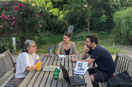 Zeitzeugin: Gretchen Dutschke-Klotz spricht mit Studierenden über die Studentenbewegung.