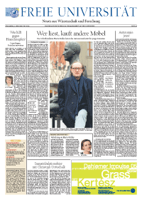 Titelseite Tagesspiegel-Beilage vom 09.04.2005