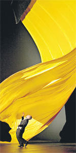 Szene am Deutschen Theater aus "Anatomie Titus Fall of Rome"