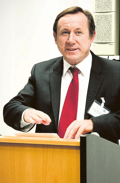 Gast der Eröffnung war Wolfgang Burtscher von der Generaldirektion Forschung der EU-Kommission.