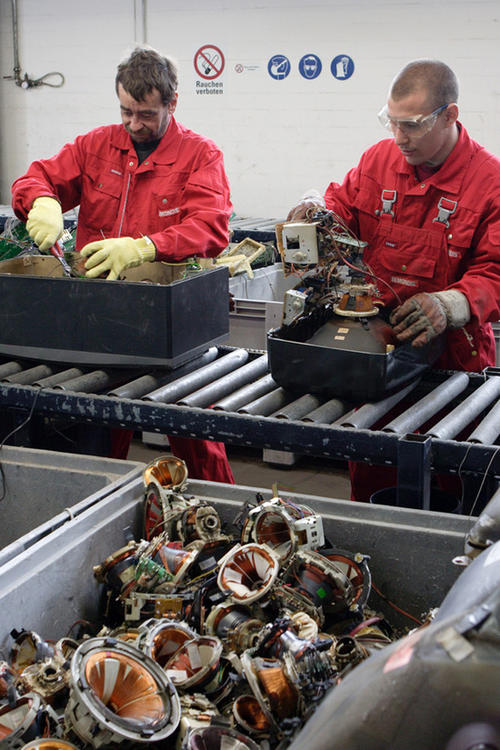 Aus alt mach neu: Das Recycling von Elektrogeräten lohnt.