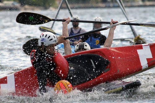 Kanupoloturnier auf dem Wannsee