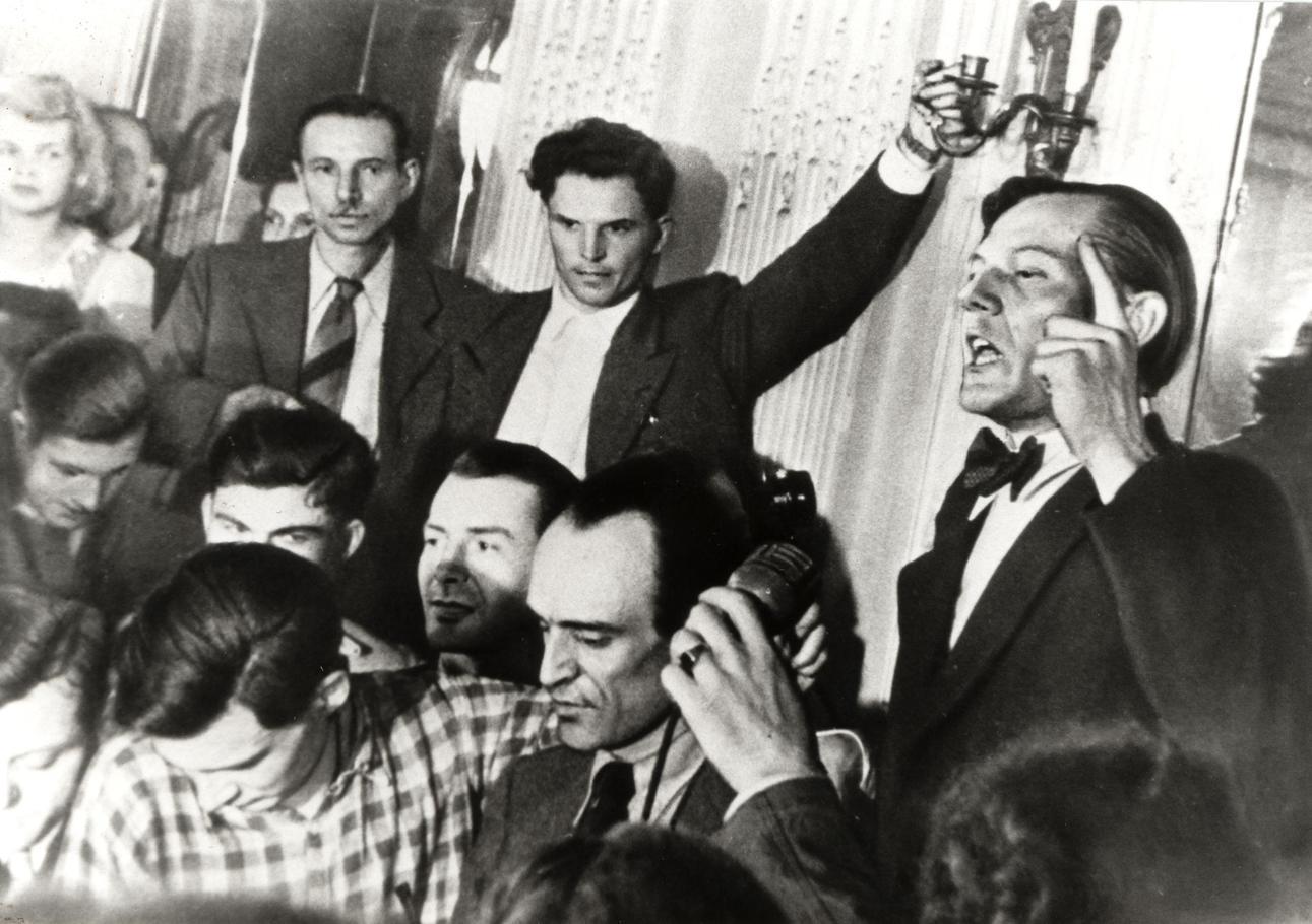 Hotel Esplanade, Studentenprotest im Jahr 1948