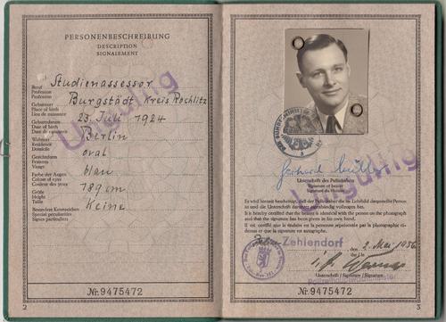 Ihren Ehemann Gerhard Müller, einen Studenten der Anglistik, lernte Inge Müller an der Freien Universität kennen.